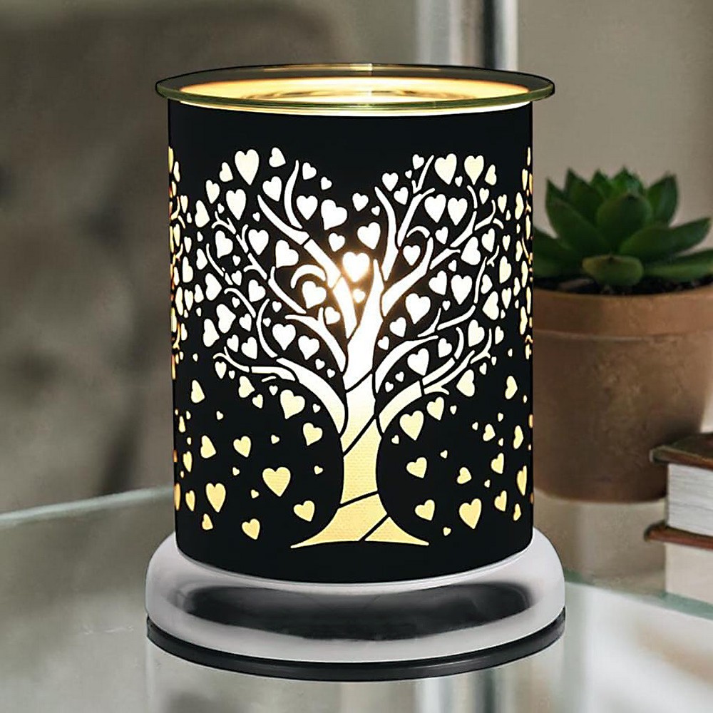 Scented Wax Tart Melter Warmer Aroma Touch Lamp Tree of Life Fragrance Diffuser