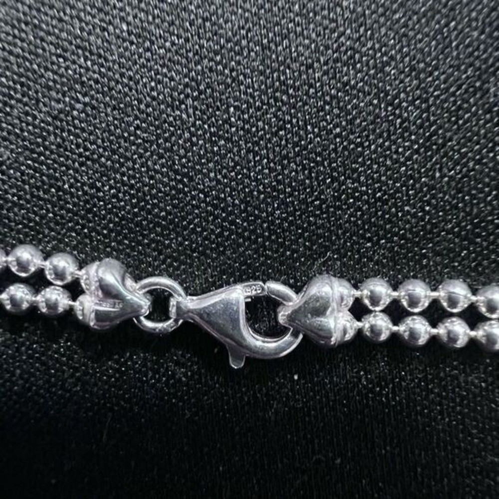 Authentic Statement Gucci 925 Sterling Silver Bar… - image 5