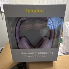 heyday Active Noise Cancellation Wireless Over-Ear Headphones Pastel Lavender