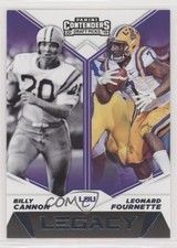 2019 Panini Contenders Draft Picks Legacy Billy Cannon Leonard Fournette #13 9sn