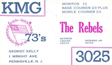 Pennsville New Jersey KMG-3025 QSL Radio Card Postcard