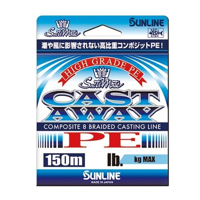 Sunline (SUNLINE) 29613 Salty Mate Castaway PE Schnur 150m 20lb Pearl Blue
