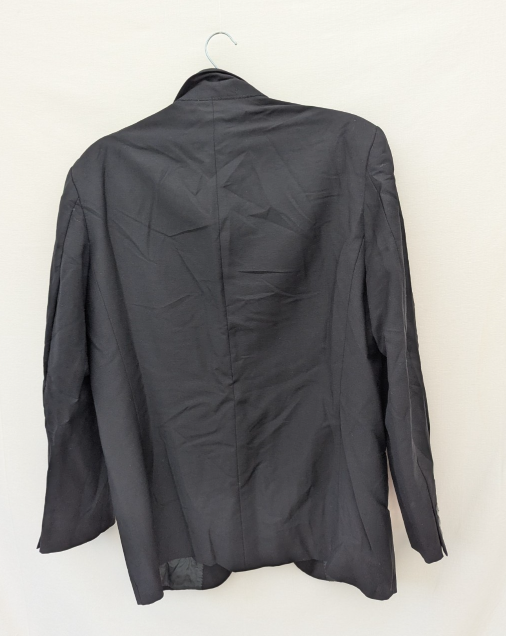 Yves Saint Laurent Giacca Uomo 46 Scialle Lana Tuta Formale Made in France Tuxedo