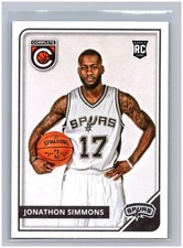 2015-16 Panini Complete Jonathon Simmons RC #312 Rookie Card NBA San Antonio