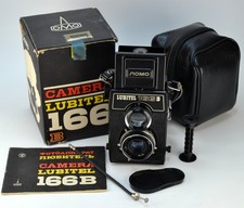 FULLY SERVICED NEAR EXC USSR LOMO Lubitel 166V 166B TLR MEDIUM FORMAT BOXED 4