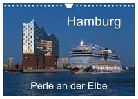 "Calendar 2027 · US Version · Hamburg - Pearl On The Elbe (Wall Calendar 2027 12\""