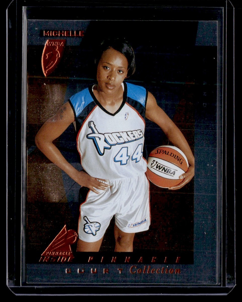 1997-98 Pinnacle Inside WNBA Court Collection Michelle Edwards #6 A