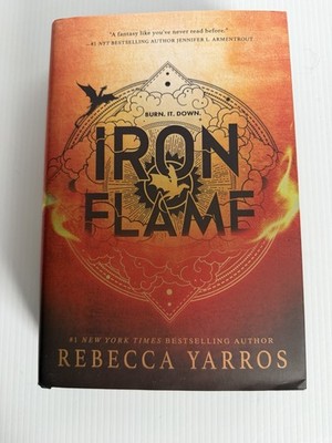 Iron Flame by Rebecca Yarros - Hardcover - The Empyrean Series 