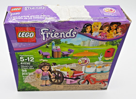 LEGO FRIENDS 41030: Olivia's Ice Cream Bike, Complete with Instructions and Box