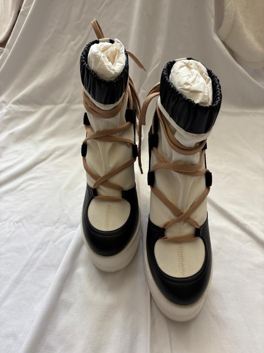 CHANEL Leather Platform Runway Shoes Karl Lagerfeld Last