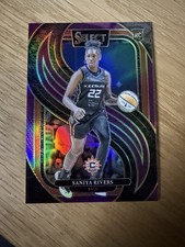 2025 Saniya Rivers Select WNBA Purple Prizm/149 Rookie RC Sun #132