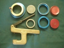 Badge-A-Minit 8 pc. Hand TOOLs for Pinbacks Buttons Badges