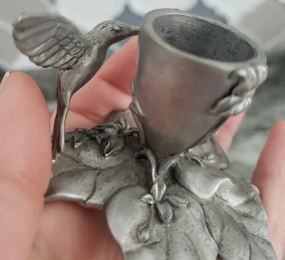 Seagull  Pewter シーガルピューター　キャンドルホルダ Seagull Canada Pewter シーガルピューター キャンドルホルダ