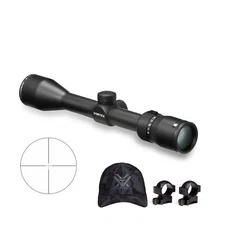Vortex Diamondback 4-12x40 MOA Riflescope 1 In Scope Rings Hat TACTICAL