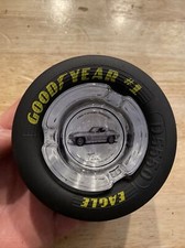 Goodyear Tires Ashtray Corvette Nascar Car Truck Auto Chevrolet Chevy Collector