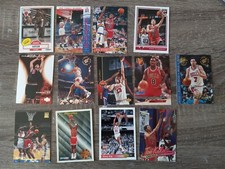 Estate Sale Chicago Bulls 1990s Card Lot Of 13! Mixed Fleer, Topps, Basketball