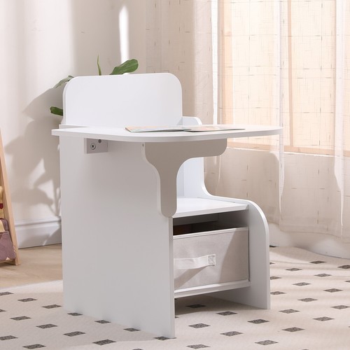 2 in 1 Children Chair Desk with Storage Bin Mysize Arts Craft Snack Toddler Kids - Picture 9 of 11