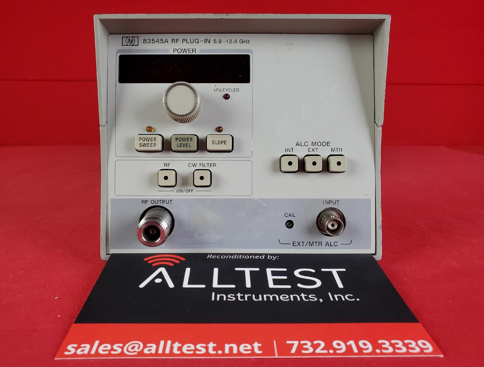 HP - Agilent - Keysight 83545A Sweep Generator Plug-in | eBay