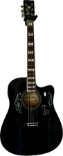 SHAWN COLVIN HAND SIGNED JSA CERT HAND SIGNED AUTOGRAPH  ACOUS/ELEC GLOSS BLACK