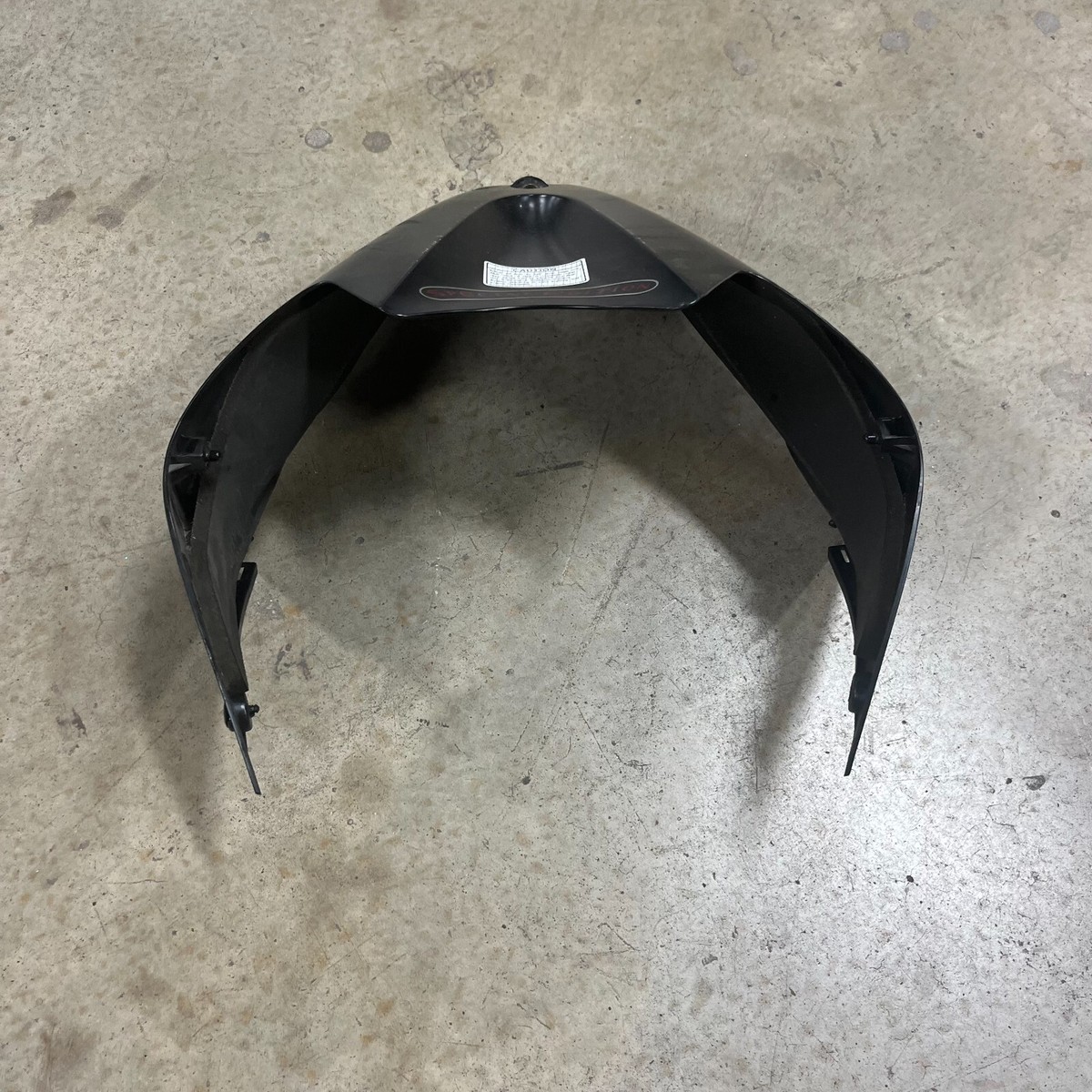 06-11 KAWASAKI NINJA ZX14 OEM GAS TANK COVER FUEL TANK FAIRING