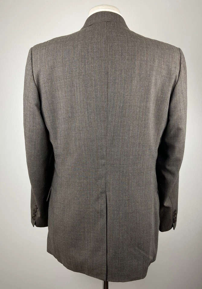 Traje De Colección Arnie Arnold Palmer Para Hombres 42R Gris Rayas Suave 2 Piezas Con Pantalones 34x31 Foto 4 de 4