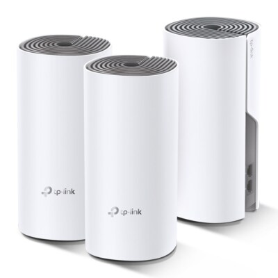 6935364086794 TP-Link Deco E4 (3-pack) Dual-Band (2,4 GHz/5 GHz) Wi-Fi 5 (802.11