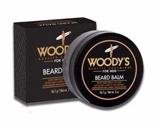 Woody's Beard Balm for Men Styling Wax Conditioner Shine Barber