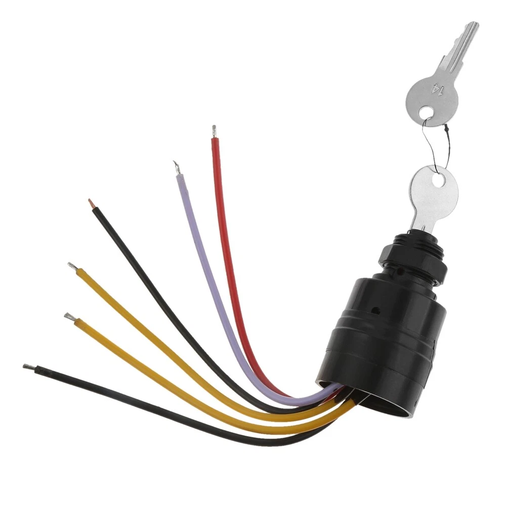 129572 Replacement Ignition Switch With 2 Keys For Tracker Boats