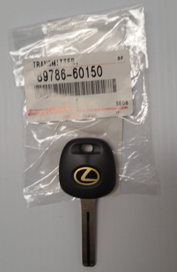 OEM Lexus Blank Key Shell For 2004-2006 ES330 - No Transmitter/Electronics, Toyota Part #04873-33010