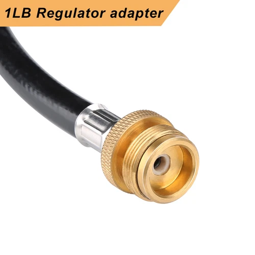 5FT Propane Splitter Hose, Propane Y Splitter 2 Way with Shut Off Valve For QCC1 - Picture 6 of 11