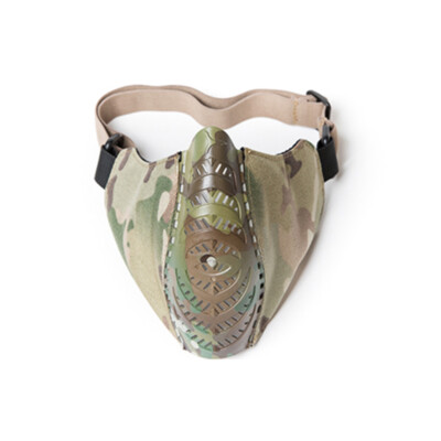 FMA Airsoft Maske Paintball Maske Mesh TPU halbe Gesichtsmaske atmungsaktive