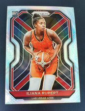 2021 Panini WNBA Prizm Iliana Rupert #100 RC Las Vegas Aces Rookie Silver Prizm