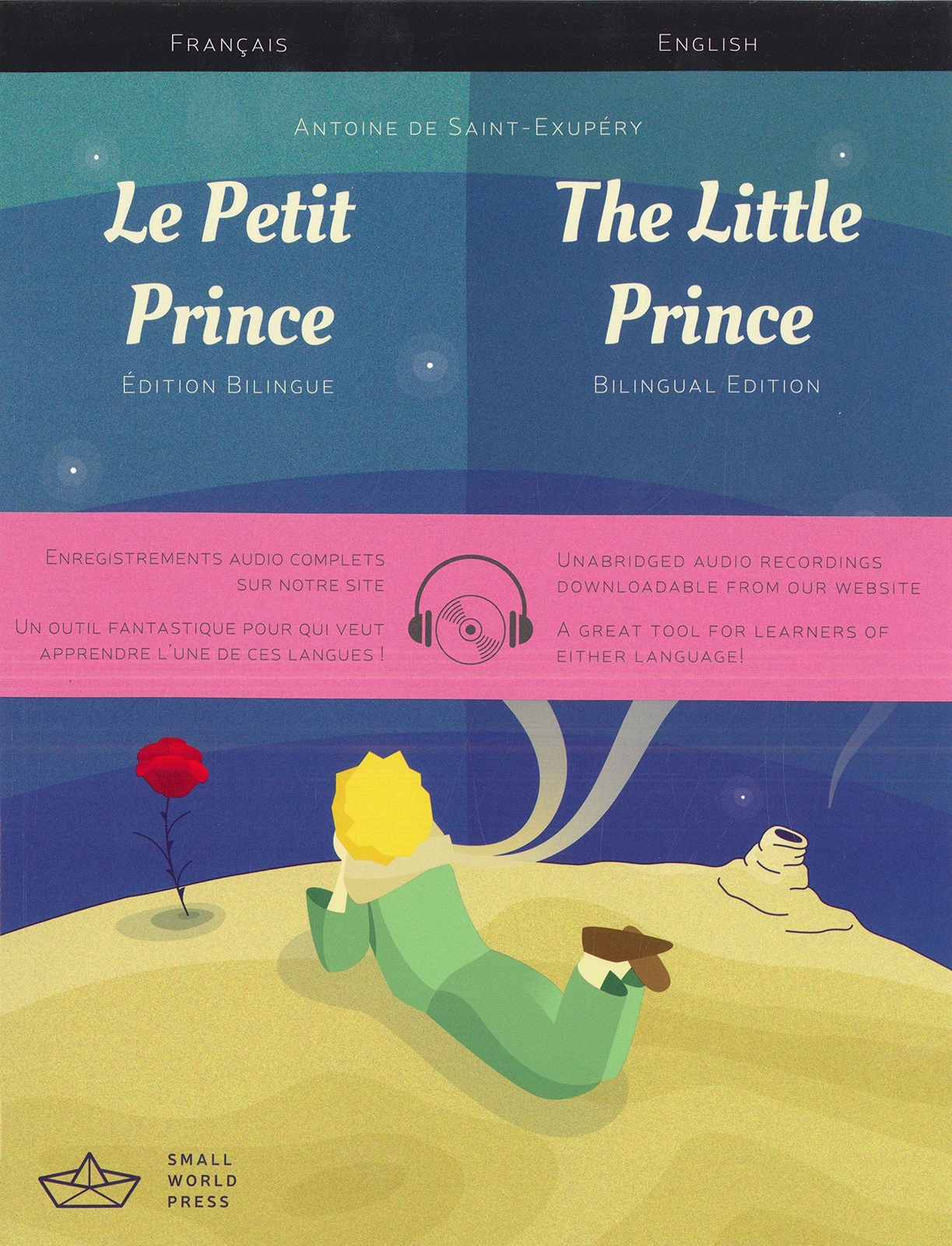The Little Prince: A French/English Bilingual Reader with Audio