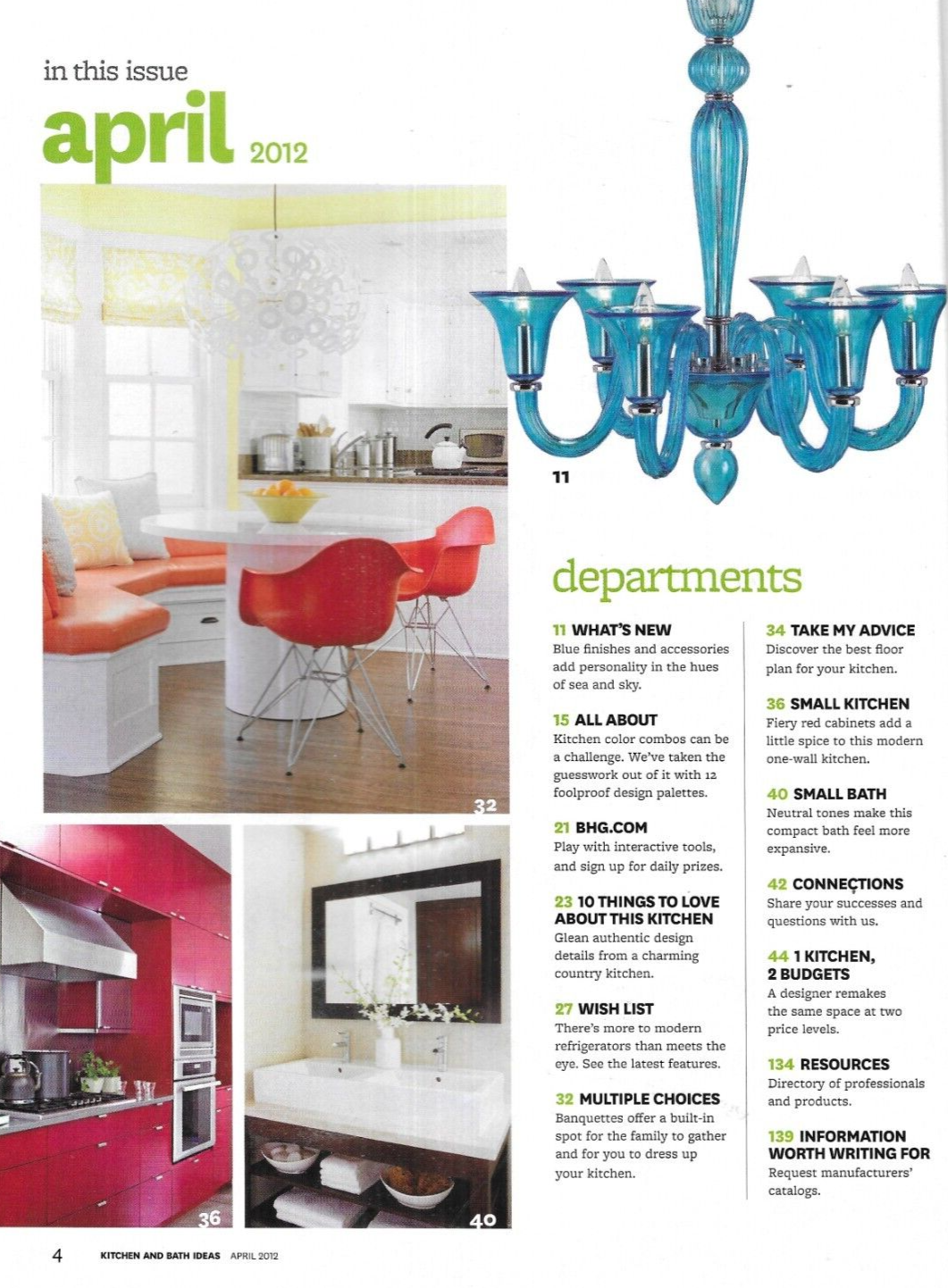 Kitchen And Bath Ideas Magazine Fresh Looks Color EatIn Kitchen Basic