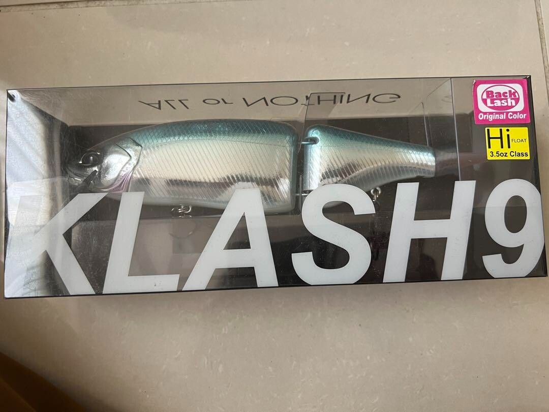 Leurre Flottant DRT KLASH9 NF – Couleur Chrome HI – Neuf – Pêche