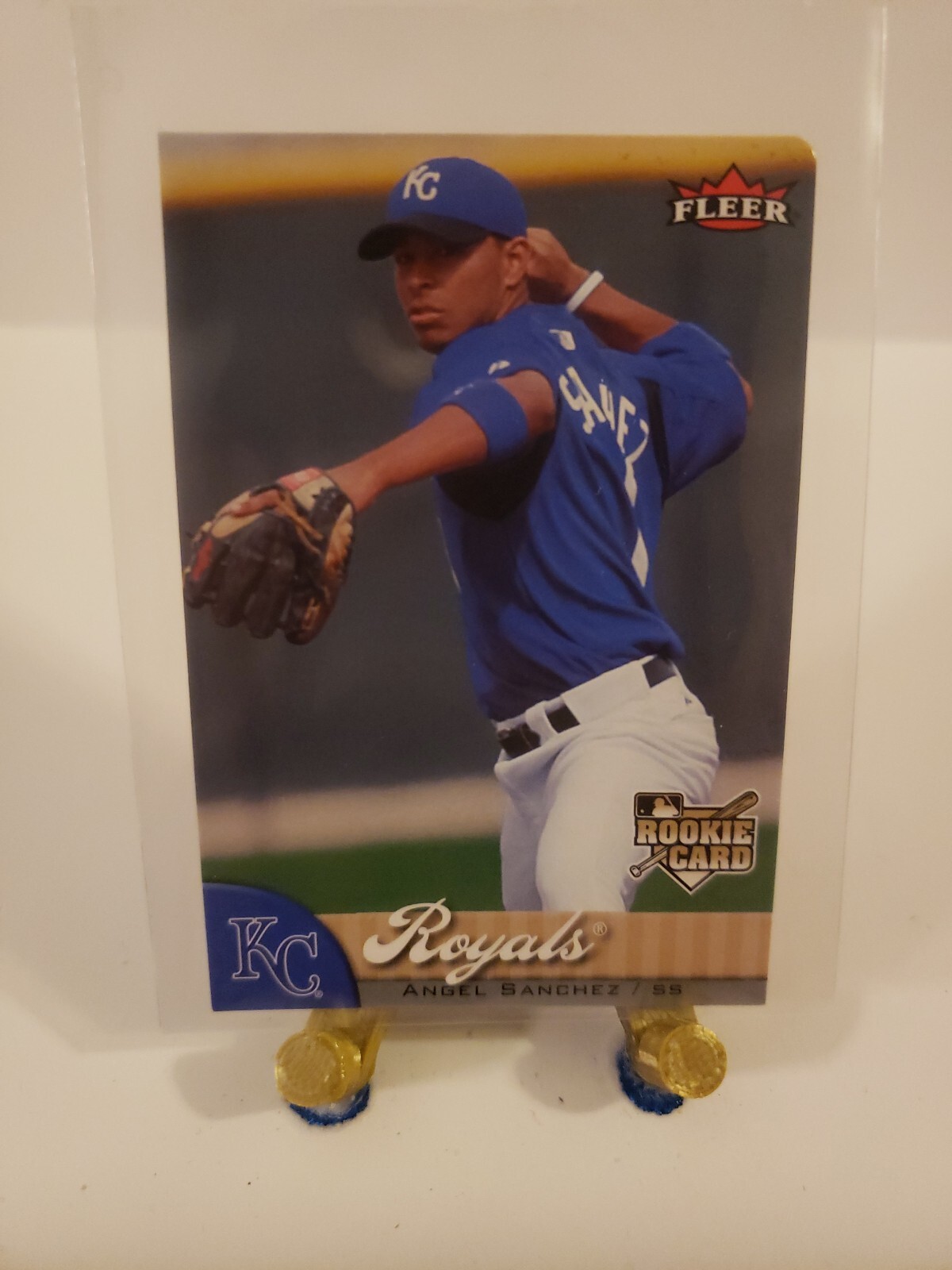 Baseball Card Angel Sanchez Rookie Card Fleer 07 7 Mini Ebay