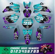 Yamaha YZF250 450 2006 2007 2008 2009 Graphics Kit Stickers YZ250F YZ450F MX