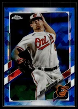 Bruce Zimmermann 2021 Topps Chrome Update Sapphire Edition Card #US24