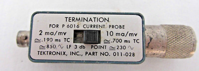 Tektronix  011-0028-00 P6016 Current Probe Passive Termination