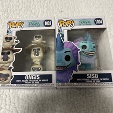 Funko POP  Disney ONGIS SISU LOT #1003 #1004 Raya and Last Dragon NIB