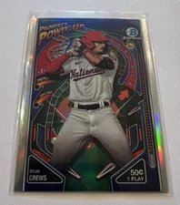 2024 Bowman Chrome Dylan Crew #PP-10 Prospect Power Up Refractor Nationals