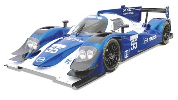 モデラーズ　1/43 MAZDA LMP2 SKYACTIV-D Racing Modeler's MD43111 1/43 MAZDA LMP2 SKYACTIV-D Racing No.55
