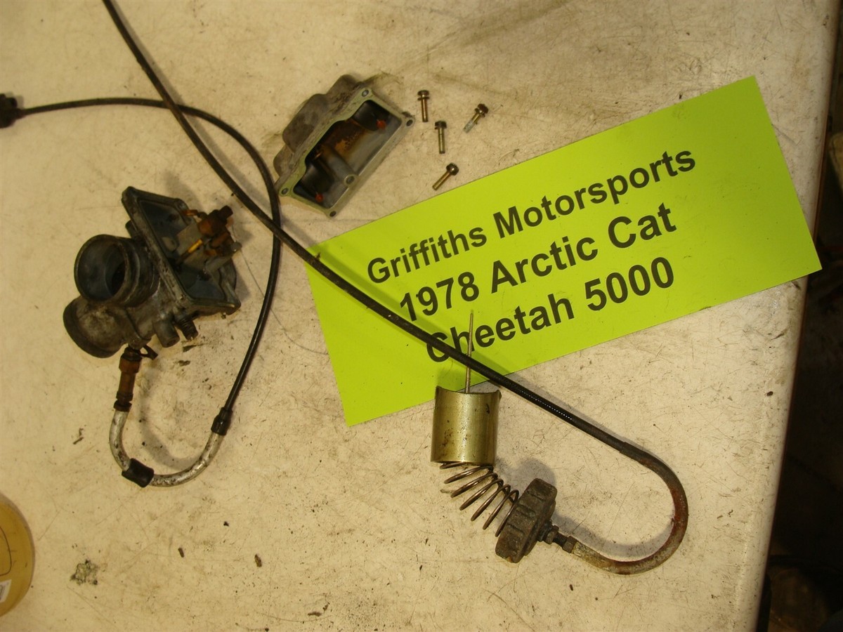 77 78 76 Arctic Cat 5000 Cheetah 500 oem original MIC Mikuni carb