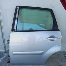 SPORTELLO PORTIERA PORTA POSTERIORE SINISTRA FORD FIESTA MK5 2007 GRIGIO CHIARO