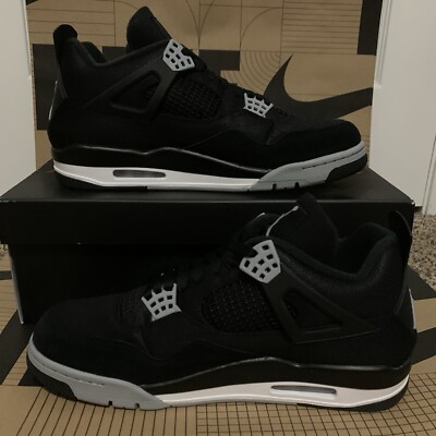Jordan 4 Retro Black Canvas - Size 11.5M - DH7138-006 Brand New