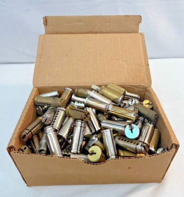Lot Of 181 Mixed Locksmith stuff. Key Cylinders, etc. *No Keys*
