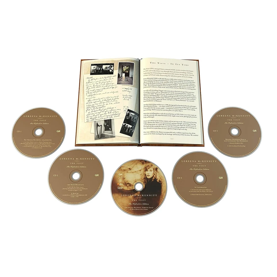 LOREENA MCKENNITT The Visit: The Definitive Edition LIMITED 4CD+BLURAY 2021 - Bild 3 von 3