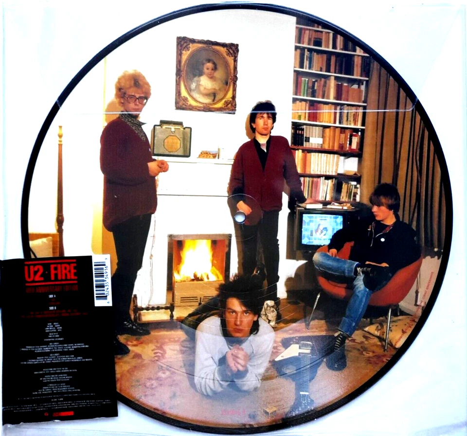 New! U2 – Fire RSD PICTURE DISC  VINYL Limited Edition Record Store Day 2021 - Image 2 of 2