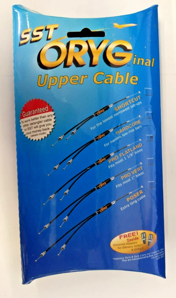 Cable superior original SST Pro Flatland Cable se adapta a la mayoría de las bicicletas de 1 1/8" BMX de 7,5-9,5" Foto 3 de 4