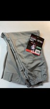 FRANKLIN DELUXE BASEBALL - SOFTBALL PANTS YOUTH LARGE GREY NEW WITH TAGS SKU A11